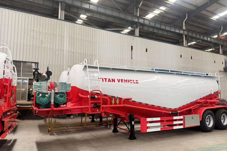 TITAN Dry Bulk Tanker Trailer for Sale in Tanzania - Tanker dorse: fotoğraf 1 TITAN Dry Bulk Tanker Trailer for Sale in Tanzania - Tanker dorse: fotoğraf 1