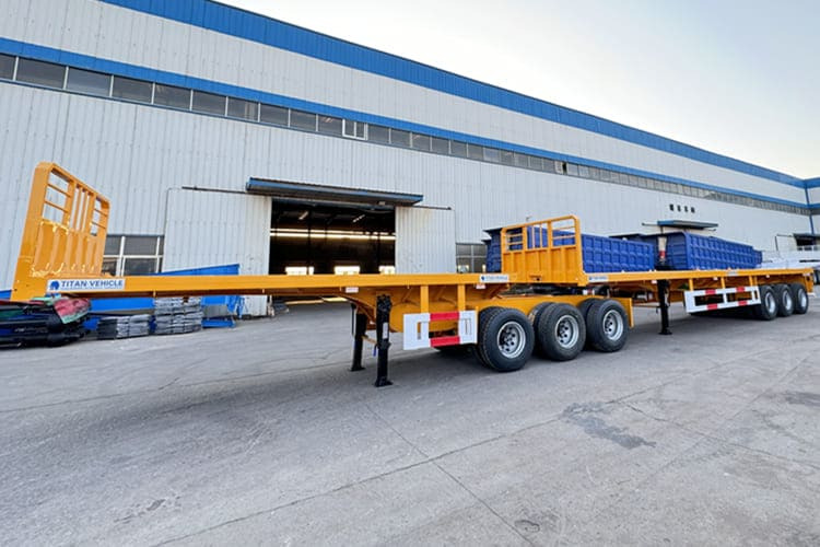 TITAN Flatbed Superlink Trailer for Sale in Zambia - Açık/ Sal dorse: fotoğraf 3 TITAN Flatbed Superlink Trailer for Sale in Zambia - Açık/ Sal dorse: fotoğraf 3