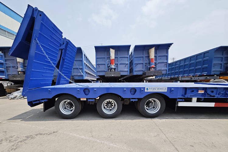 TITAN Low Loader Trailer for Sale in Malawi - Alçak çerçeveli platform dorse: fotoğraf 4 TITAN Low Loader Trailer for Sale in Malawi - Alçak çerçeveli platform dorse: fotoğraf 4