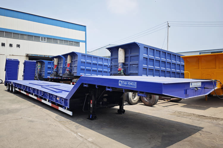 TITAN Low Loader Trailer for Sale in Malawi - Alçak çerçeveli platform dorse: fotoğraf 1 TITAN Low Loader Trailer for Sale in Malawi - Alçak çerçeveli platform dorse: fotoğraf 1