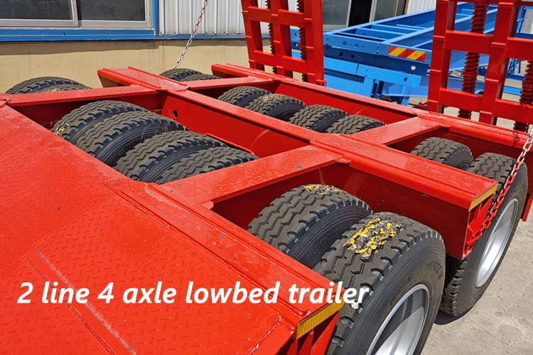 TITAN Lowbed Trailer for Sale in Saudi Arabia - Alçak çerçeveli platform dorse: fotoğraf 3 TITAN Lowbed Trailer for Sale in Saudi Arabia - Alçak çerçeveli platform dorse: fotoğraf 3