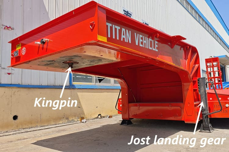 TITAN Lowbed Trailer for Sale in Saudi Arabia - Alçak çerçeveli platform dorse: fotoğraf 5 TITAN Lowbed Trailer for Sale in Saudi Arabia - Alçak çerçeveli platform dorse: fotoğraf 5