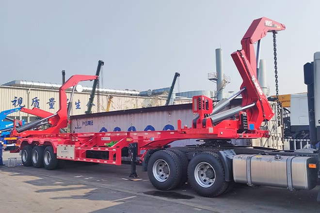 XCMG 20 40Ft Container Side Loader for Sale in Tanzania - Konteynır taşıyıcı/ Yedek karoser dorse: fotoğraf 1 XCMG 20 40Ft Container Side Loader for Sale in Tanzania - Konteynır taşıyıcı/ Yedek karoser dorse: fotoğraf 1