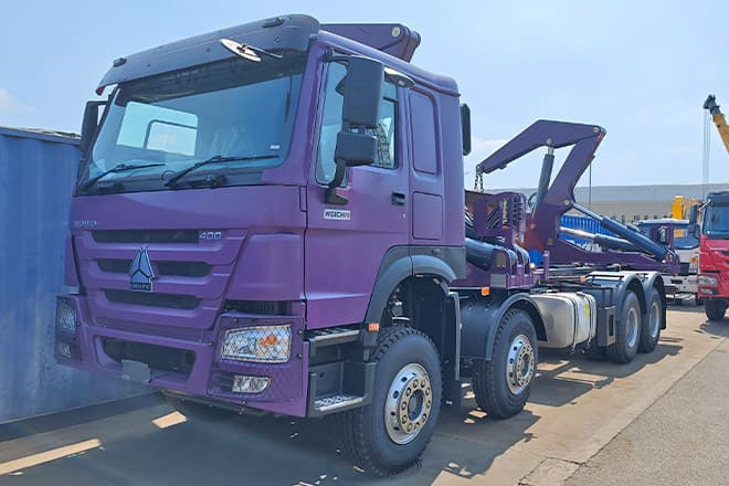 XCMG 37 Ton Container Side Lifter Truck for Sale in Kiribati - Konteynır taşıyıcı/ Yedek karoser kamyon: fotoğraf 2 XCMG 37 Ton Container Side Lifter Truck for Sale in Kiribati - Konteynır taşıyıcı/ Yedek karoser kamyon: fotoğraf 2