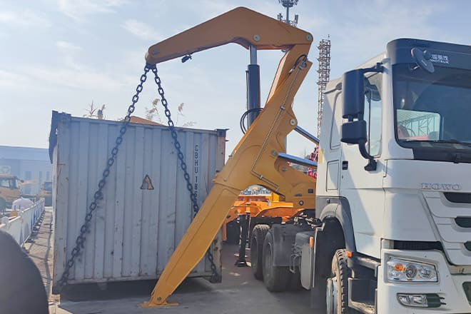 XCMG 40T Container Side Lift Trailer for Sale in Nigeria - Konteynır taşıyıcı/ Yedek karoser dorse: fotoğraf 5 XCMG 40T Container Side Lift Trailer for Sale in Nigeria - Konteynır taşıyıcı/ Yedek karoser dorse: fotoğraf 5
