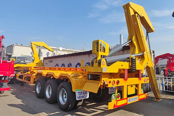 XCMG 40T Container Side Lift Trailer for Sale in Nigeria - Konteynır taşıyıcı/ Yedek karoser dorse: fotoğraf 1 XCMG 40T Container Side Lift Trailer for Sale in Nigeria - Konteynır taşıyıcı/ Yedek karoser dorse: fotoğraf 1