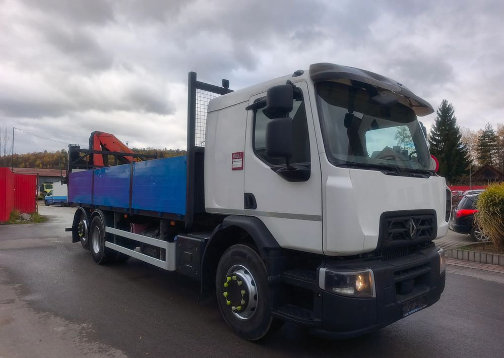 Renault Gama D 26.320 skrzynia hds palfinger PK15500 - Sal/ Açık kasa kamyon, Vinçli kamyon: fotoğraf 2 Renault Gama D 26.320 skrzynia hds palfinger PK15500 - Sal/ Açık kasa kamyon, Vinçli kamyon: fotoğraf 2