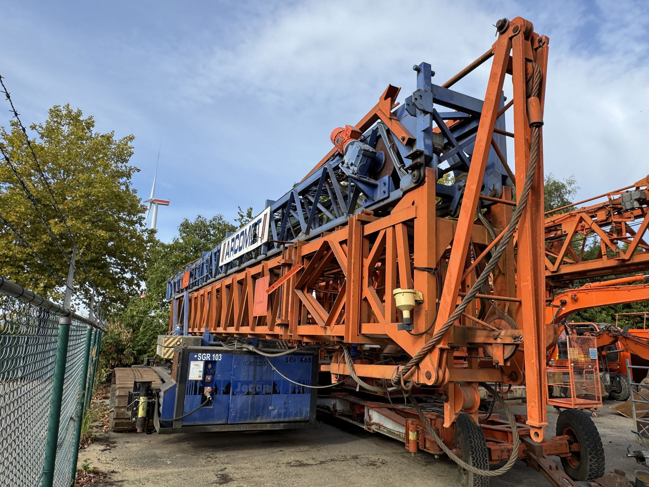 Arcomet T 33 C - Kendi kendini kuran kule vinç: fotoğraf 1 Arcomet T 33 C - Kendi kendini kuran kule vinç: fotoğraf 1