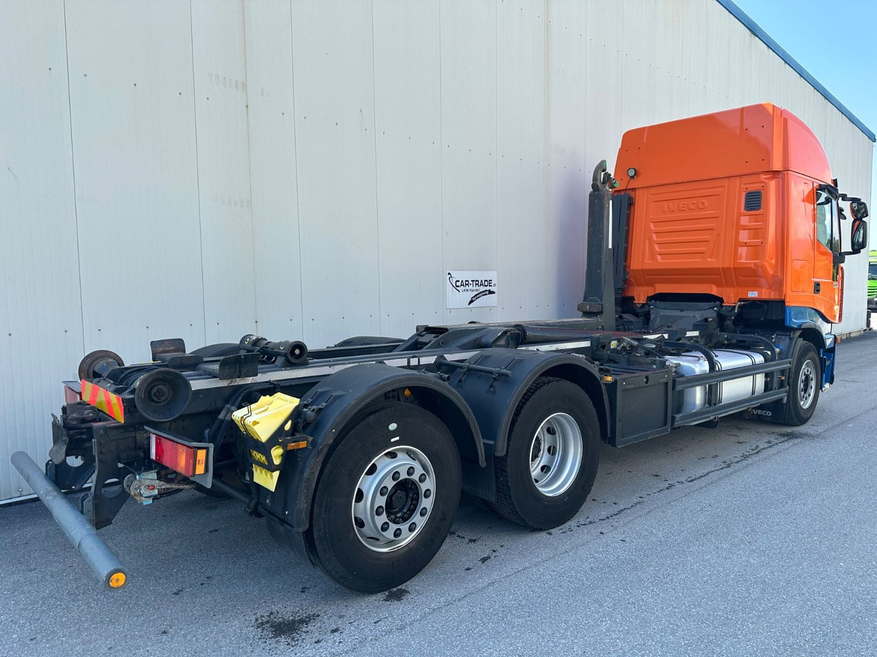 Iveco Stralis 500EEV 20T Meiller Lenkachse Retarder - Kancalı yükleyici kamyon: fotoğraf 3 Iveco Stralis 500EEV 20T Meiller Lenkachse Retarder - Kancalı yükleyici kamyon: fotoğraf 3