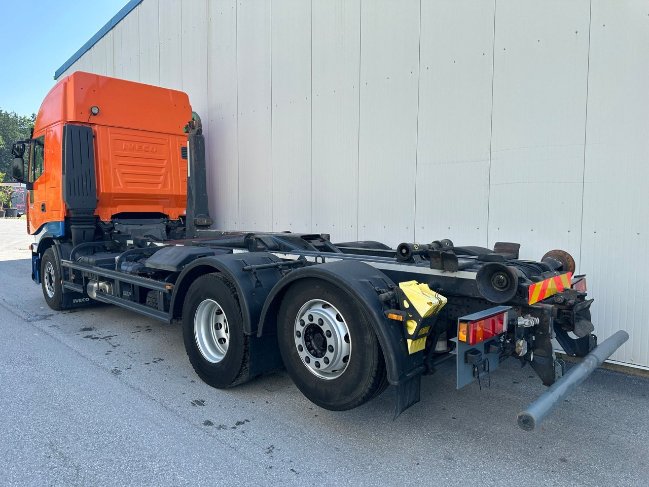 Iveco Stralis 500EEV 20T Meiller Lenkachse Retarder - Kancalı yükleyici kamyon: fotoğraf 4 Iveco Stralis 500EEV 20T Meiller Lenkachse Retarder - Kancalı yükleyici kamyon: fotoğraf 4