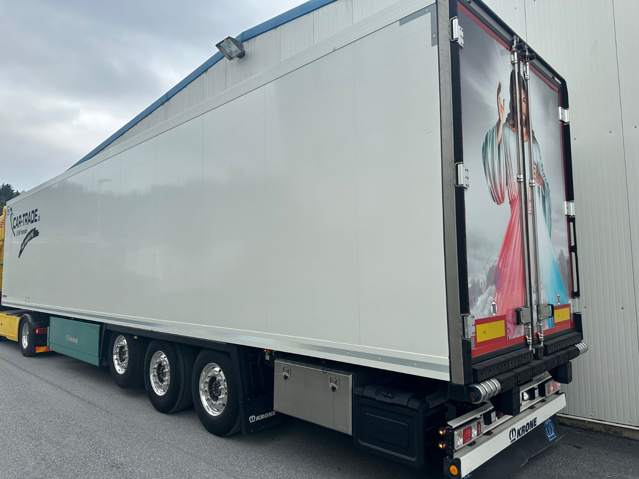 Krone SDR 27 Vector 1550 Doppelstock/Blumenbreit - Kapalı karoser dorse: fotoğraf 4 Krone SDR 27 Vector 1550 Doppelstock/Blumenbreit - Kapalı karoser dorse: fotoğraf 4