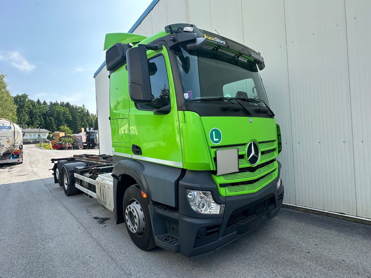 Mercedes-Benz Actros 2748 Wiesel Mafi Telberg - Konteynır taşıyıcı/ Yedek karoser kamyon, Vinçli kamyon: fotoğraf 2 Mercedes-Benz Actros 2748 Wiesel Mafi Telberg - Konteynır taşıyıcı/ Yedek karoser kamyon, Vinçli kamyon: fotoğraf 2