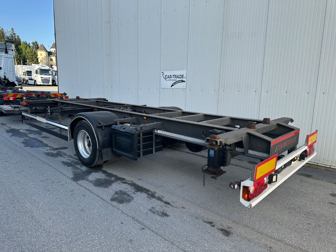 Schwarzmüller S1 11Tonnen - Konteynır taşıyıcı/ Yedek karoser römork: fotoğraf 4 Schwarzmüller S1 11Tonnen - Konteynır taşıyıcı/ Yedek karoser römork: fotoğraf 4