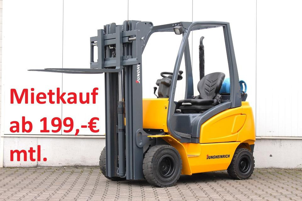 JUNGHEINRICH TFG316s Triplex 4,5m UVV - LPG forklift: fotoğraf 1 JUNGHEINRICH TFG316s Triplex 4,5m UVV - LPG forklift: fotoğraf 1