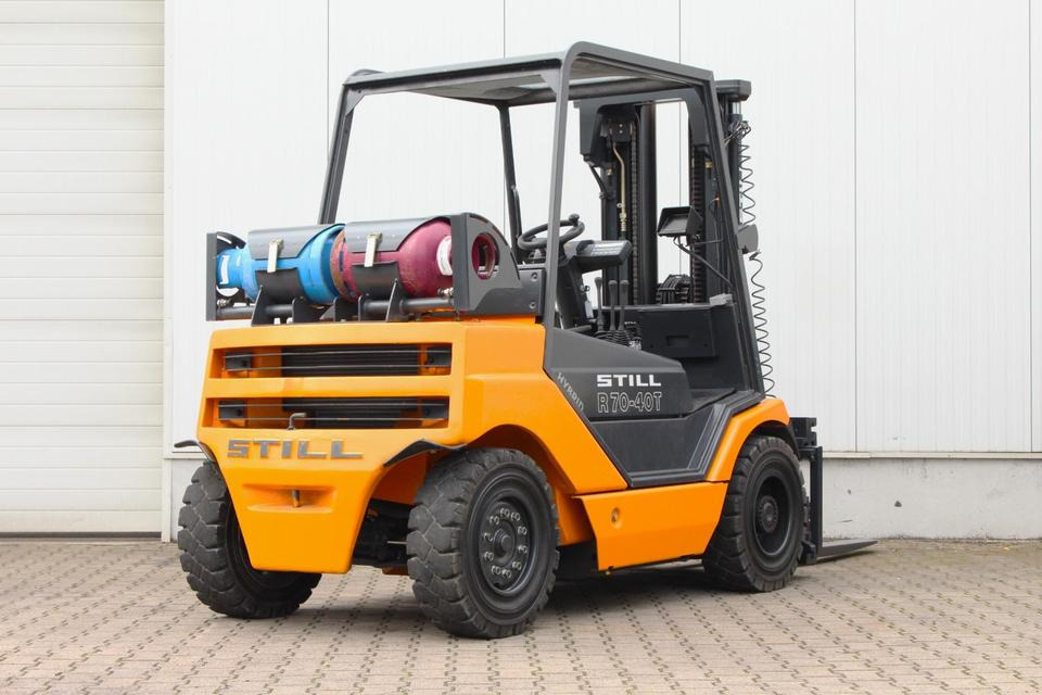 STILL R70-40T Gas Triplex 4t Klammergabel - LPG forklift: fotoğraf 2 STILL R70-40T Gas Triplex 4t Klammergabel - LPG forklift: fotoğraf 2