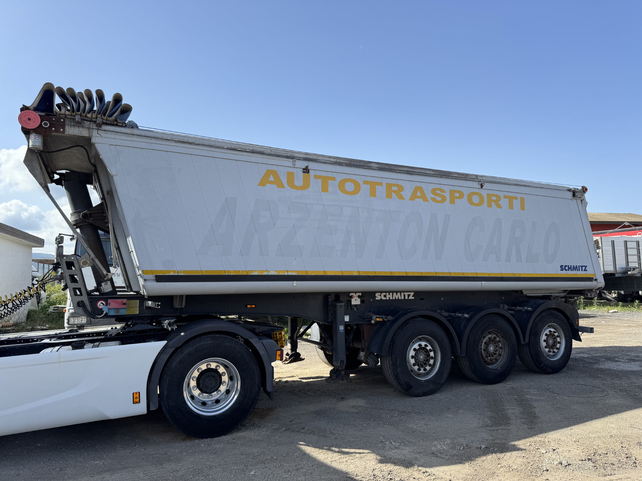 SCHMITZ SR Ribaltabile Post. in Alluminio - Damperli dorse: fotoğraf 1 SCHMITZ SR Ribaltabile Post. in Alluminio - Damperli dorse: fotoğraf 1