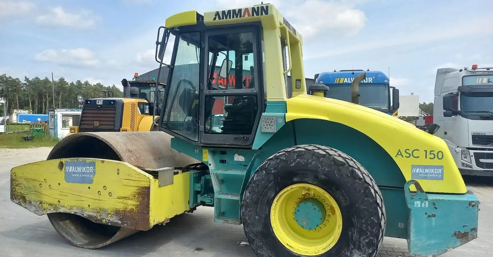 Ammann ASC 150 walec stal guma - Silindir makinesi: fotoğraf 2 Ammann ASC 150 walec stal guma - Silindir makinesi: fotoğraf 2