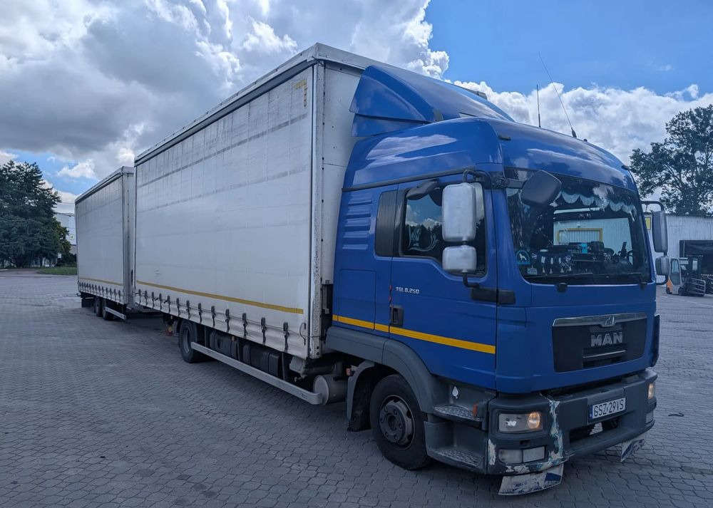 MAN TGL 8.250 - Tenteli kamyon: fotoğraf 5 MAN TGL 8.250 - Tenteli kamyon: fotoğraf 5