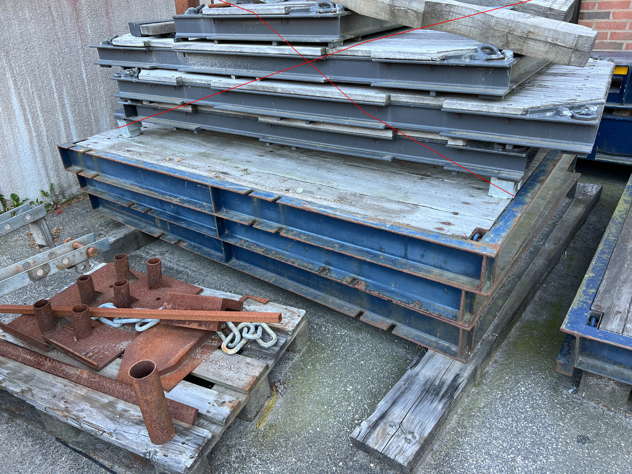 Alçak çerçeveli platform dorse nakliyatı için silaj BROSHUIS 3 ADB-38: fotoğraf 12