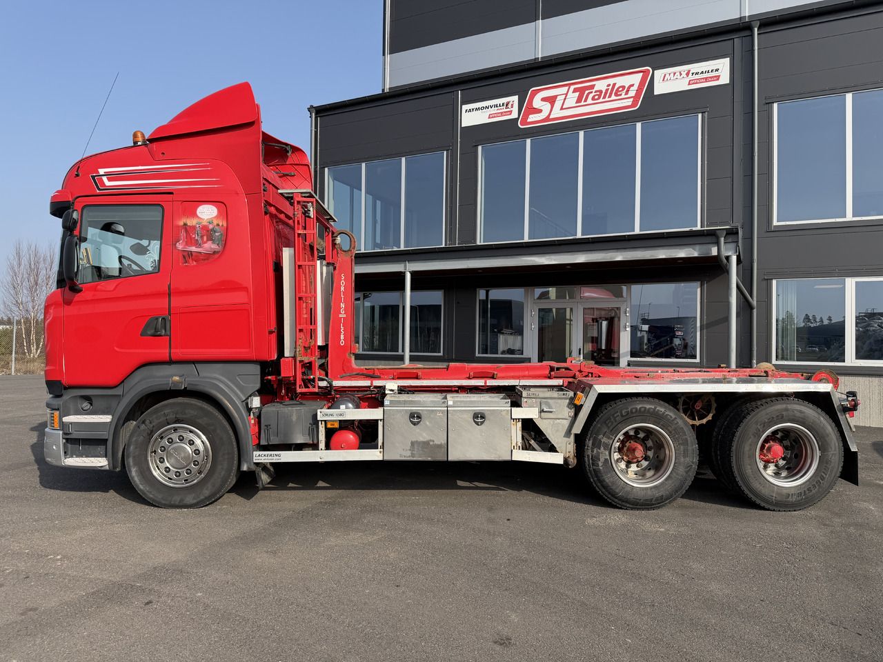 SCANIA R560 6x2, 2014 - Kancalı yükleyici kamyon: fotoğraf 2 SCANIA R560 6x2, 2014 - Kancalı yükleyici kamyon: fotoğraf 2