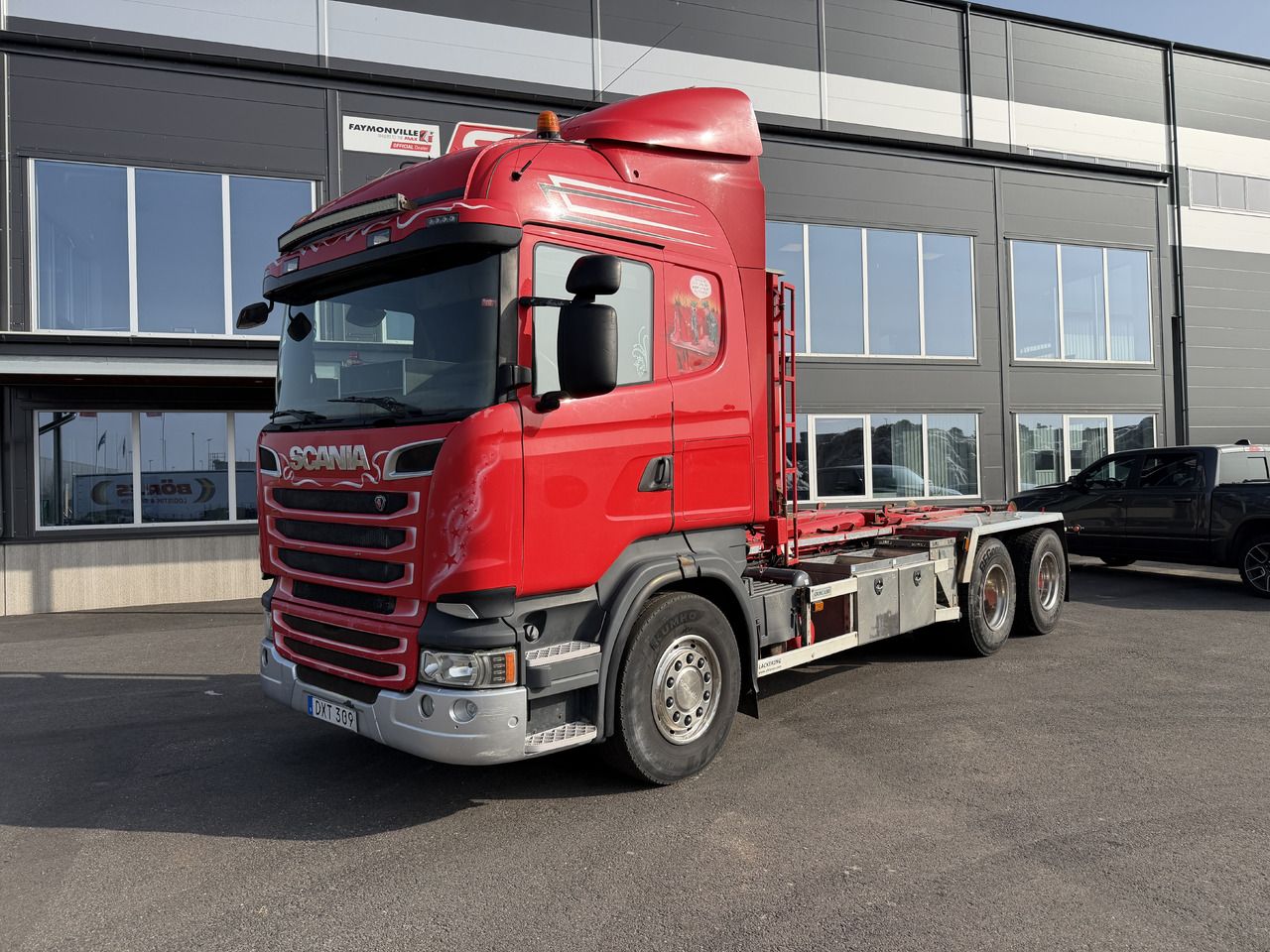 SCANIA R560 6x2, 2014 - Kancalı yükleyici kamyon: fotoğraf 1 SCANIA R560 6x2, 2014 - Kancalı yükleyici kamyon: fotoğraf 1