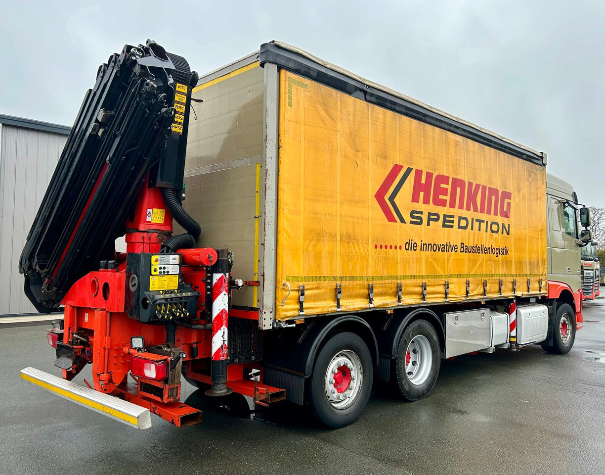 DAF DAF XF 460 FAN + PALFINGER + 16mtr + Lenkachse + EURO 6 - Tenteli kamyon, Vinçli kamyon: fotoğraf 5 DAF DAF XF 460 FAN + PALFINGER + 16mtr + Lenkachse + EURO 6 - Tenteli kamyon, Vinçli kamyon: fotoğraf 5