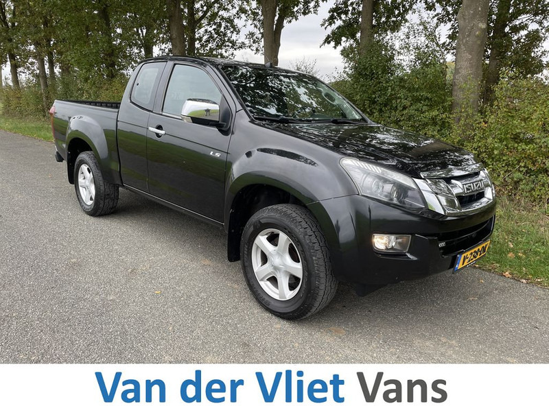Isuzu D-max 2.5 TD Extended 164pk Cab LS 4WD BPM Vrij! Lease €299 p/m, Trekhaak, Airco, Leder, Cruise controle. - Pikap: fotoğraf 1 Isuzu D-max 2.5 TD Extended 164pk Cab LS 4WD BPM Vrij! Lease €299 p/m, Trekhaak, Airco, Leder, Cruise controle. - Pikap: fotoğraf 1