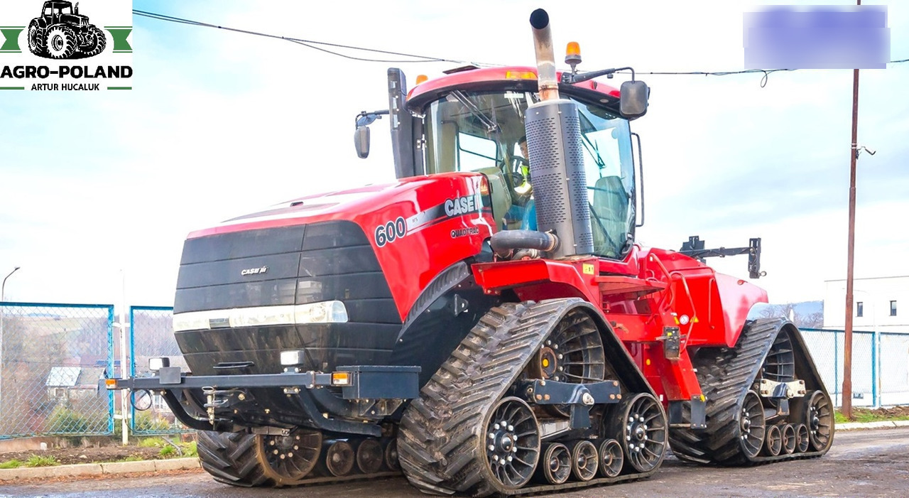 CASE IH QUADTRAC 600 - 2013 ROK - NOWE GĄSIENICE - AUTOPILOT - Traktör: fotoğraf 1 CASE IH QUADTRAC 600 - 2013 ROK - NOWE GĄSIENICE - AUTOPILOT - Traktör: fotoğraf 1