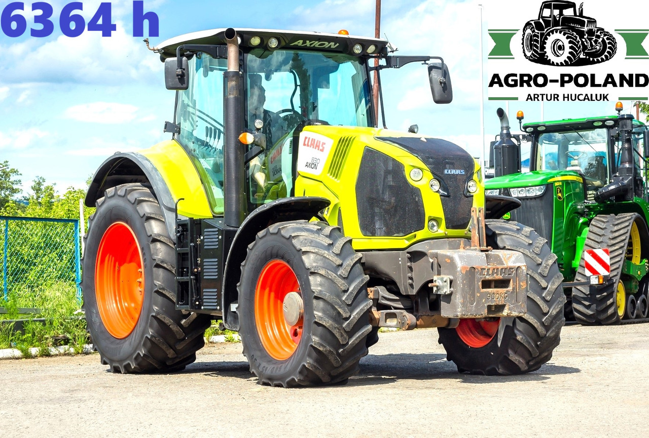 CLAAS AXION 830 - 2017 ROK - 6364 h - ORYGINALNE OPONY - Traktör: fotoğraf 1 CLAAS AXION 830 - 2017 ROK - 6364 h - ORYGINALNE OPONY - Traktör: fotoğraf 1