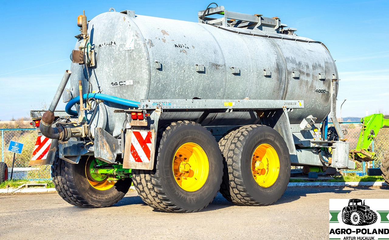 JOSKIN 14000 TS KOMFORT 2 - 2007 ROK - 14000 L - SKRĘTNA OŚ - Sıvı gübre tankeri: fotoğraf 3 JOSKIN 14000 TS KOMFORT 2 - 2007 ROK - 14000 L - SKRĘTNA OŚ - Sıvı gübre tankeri: fotoğraf 3