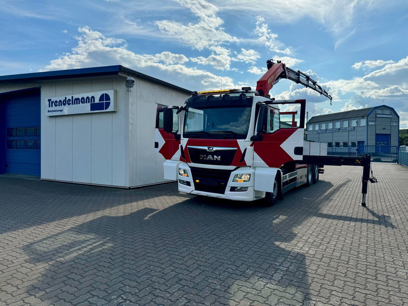 MAN TGS 26.460 6x2 Lenk-Liftachse Palfingerkran PK 22002 hi Fahrerha - Vinçli kamyon, Vinçli kamyon: fotoğraf 1 MAN TGS 26.460 6x2 Lenk-Liftachse Palfingerkran PK 22002 hi Fahrerha - Vinçli kamyon, Vinçli kamyon: fotoğraf 1