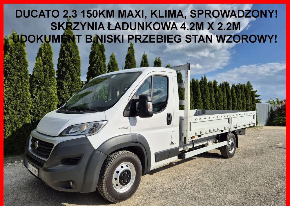 Fiat DUCATO 2.3 150KM MAXI - Açık kasa kamyonet: fotoğraf 1 Fiat DUCATO 2.3 150KM MAXI - Açık kasa kamyonet: fotoğraf 1