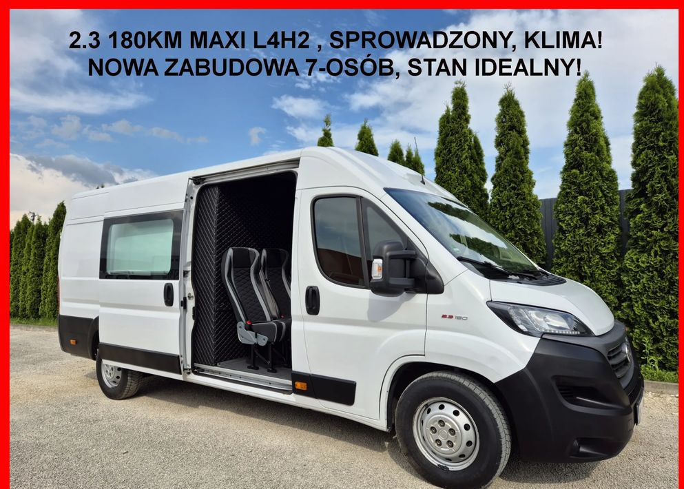 Fiat Ducato 2.3 180KM Maxi Nowa Zabudowa Dubel - Çift kabin kamyonet: fotoğraf 1 Fiat Ducato 2.3 180KM Maxi Nowa Zabudowa Dubel - Çift kabin kamyonet: fotoğraf 1