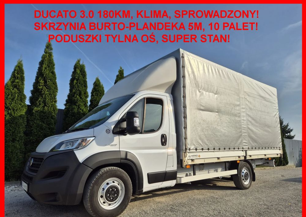 Fiat Ducato 3.0 180KM Maxi - Tenteli kamyonet: fotoğraf 2 Fiat Ducato 3.0 180KM Maxi - Tenteli kamyonet: fotoğraf 2