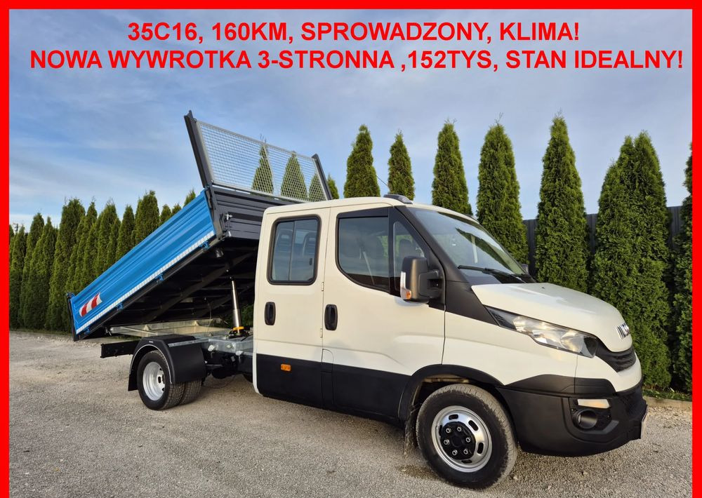 Iveco 35C16 35C15 160KM Brygadówka - Damperli kamyonet: fotoğraf 1 Iveco 35C16 35C15 160KM Brygadówka - Damperli kamyonet: fotoğraf 1