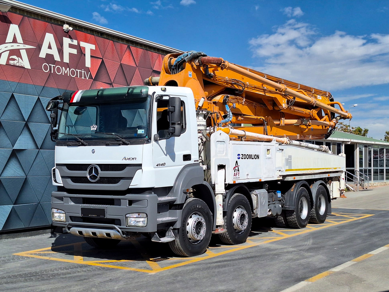 MERCEDES-BENZ AXOR 4140 ZOOMLION 43X-5RZ - Mobil beton pompası: fotoğraf 1 MERCEDES-BENZ AXOR 4140 ZOOMLION 43X-5RZ - Mobil beton pompası: fotoğraf 1