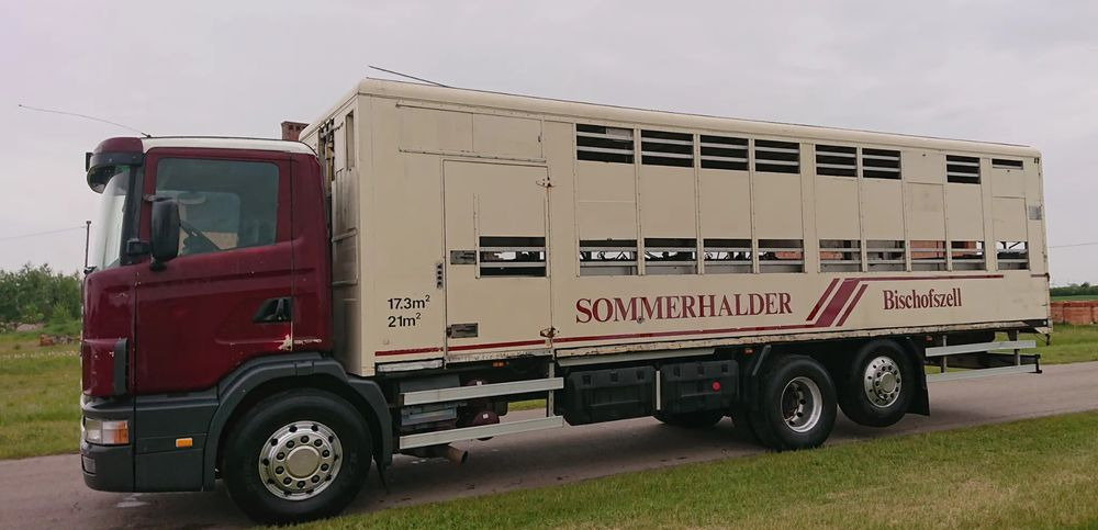 Scania 124 420 Do żywca - Hayvan nakil aracı kamyon: fotoğraf 5 Scania 124 420 Do żywca - Hayvan nakil aracı kamyon: fotoğraf 5