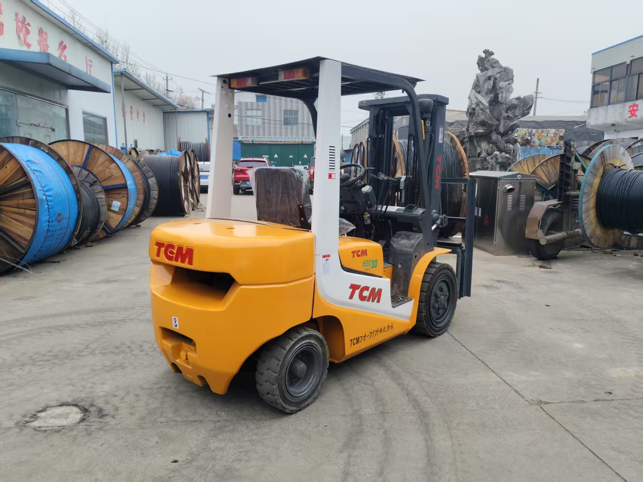 TCM FD30 Japan brand used 3 ton diesel forklift Customizable mast clamps - Dizel forklift: fotoğraf 5 TCM FD30 Japan brand used 3 ton diesel forklift Customizable mast clamps - Dizel forklift: fotoğraf 5