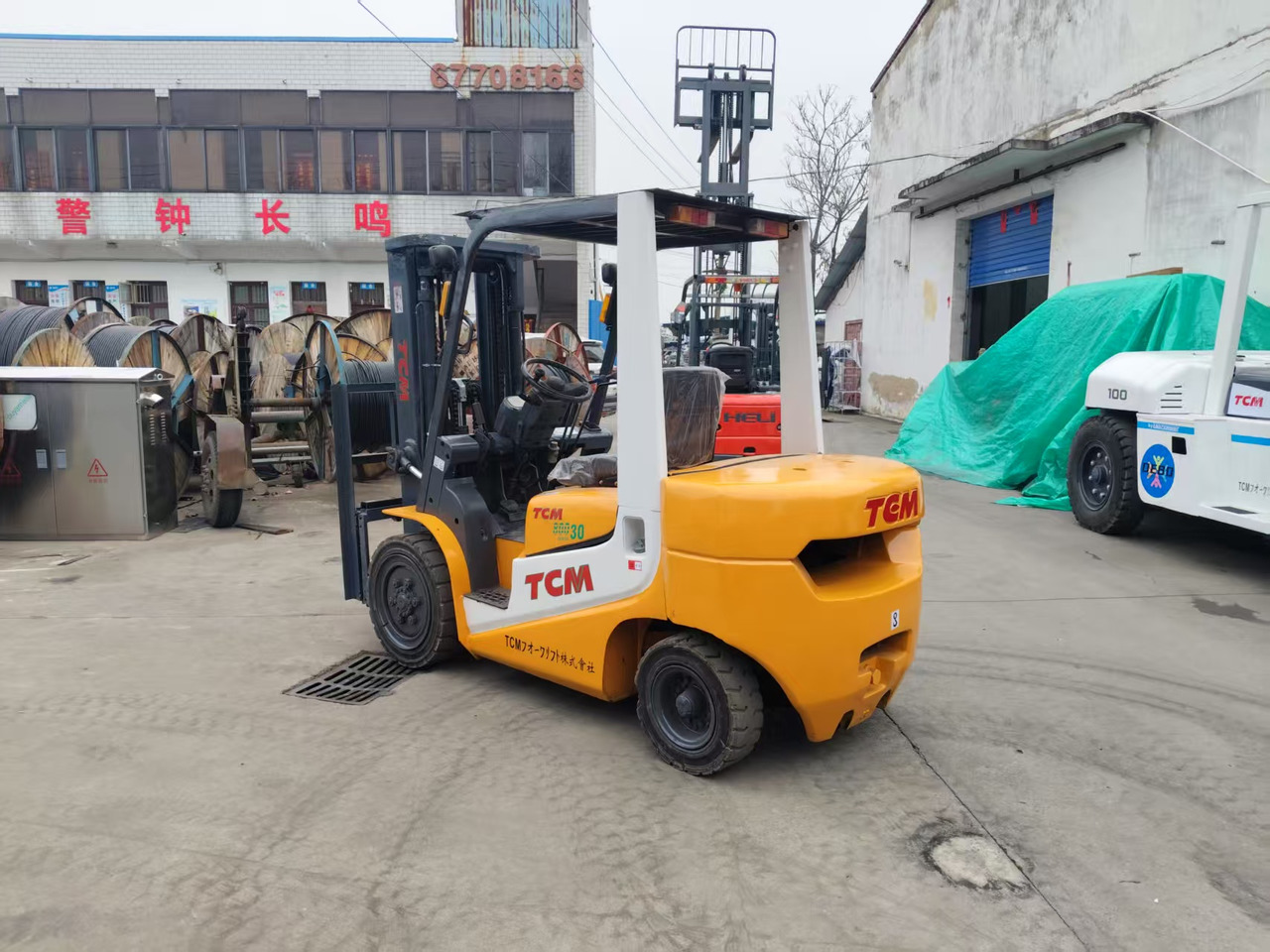 TCM FD30 Japan brand used 3 ton diesel forklift Customizable mast clamps - Dizel forklift: fotoğraf 4 TCM FD30 Japan brand used 3 ton diesel forklift Customizable mast clamps - Dizel forklift: fotoğraf 4