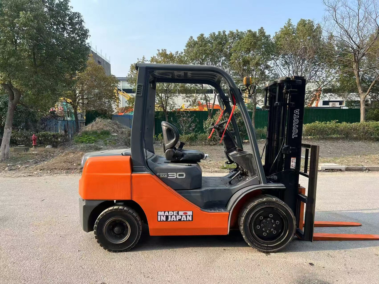 TOYOTA 3 ton 8F used japan brand diesel forklift - Dizel forklift: fotoğraf 1 TOYOTA 3 ton 8F used japan brand diesel forklift - Dizel forklift: fotoğraf 1