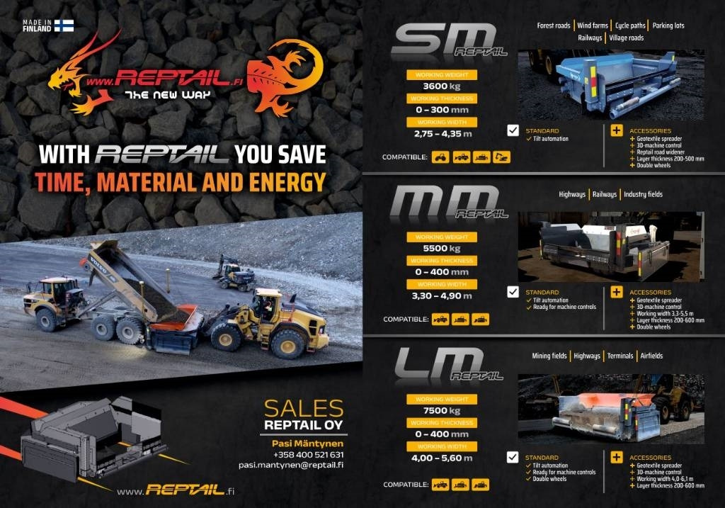 Reptail LM - Greyder: fotoğraf 3 Reptail LM - Greyder: fotoğraf 3