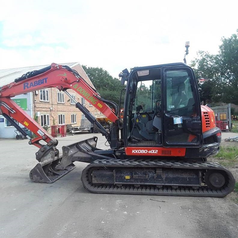 Kubota KX080-4a2 - Mini ekskavatör: fotoğraf 2 Kubota KX080-4a2 - Mini ekskavatör: fotoğraf 2