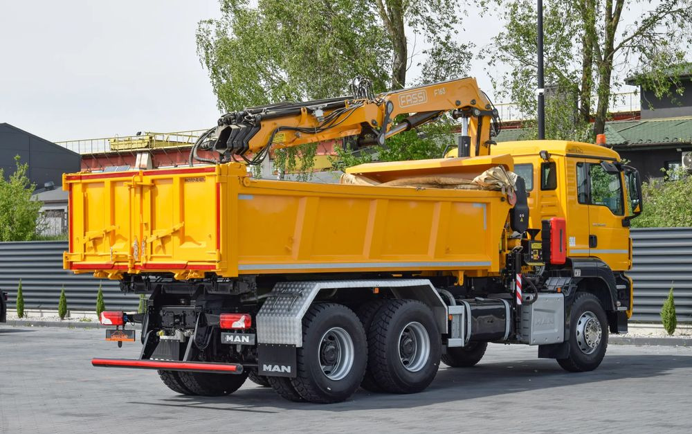 MAN TGS 26.400 / 6x4 / EURO 6 / UDT / HDS FASSI 165 / WYSUW x3 / ROTATOR / CHWYTAK / STEROWANIE RADIOWE / WZMOCNIONA RAMA / WYWROTKA / HYDROBURTA / AUTOMAT / 2017 / NOWE OPONY - 100% / NISKI PRZEBIEG - Damperli kamyon: fotoğraf 5 MAN TGS 26.400 / 6x4 / EURO 6 / UDT / HDS FASSI 165 / WYSUW x3 / ROTATOR / CHWYTAK / STEROWANIE RADIOWE / WZMOCNIONA RAMA / WYWROTKA / HYDROBURTA / AUTOMAT / 2017 / NOWE OPONY - 100% / NISKI PRZEBIEG - Damperli kamyon: fotoğraf 5