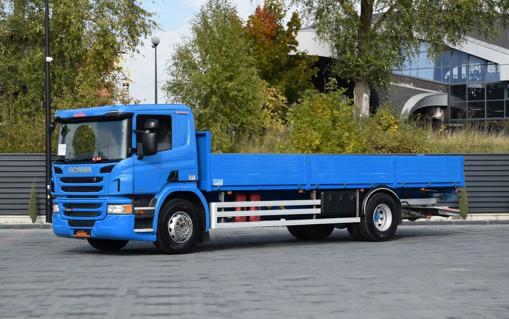 Scania P250 / EURO 6 / SKRZYNIA 7.8 M / WINDA DHOLLANDIA / PODUSZKI NA TYLNEJ OSI / RETARDER / KLIMA / TEMPOMAT / SERWISOWANY / SPROWADZONY - Sal/ Açık kasa kamyon: fotoğraf 1 Scania P250 / EURO 6 / SKRZYNIA 7.8 M / WINDA DHOLLANDIA / PODUSZKI NA TYLNEJ OSI / RETARDER / KLIMA / TEMPOMAT / SERWISOWANY / SPROWADZONY - Sal/ Açık kasa kamyon: fotoğraf 1