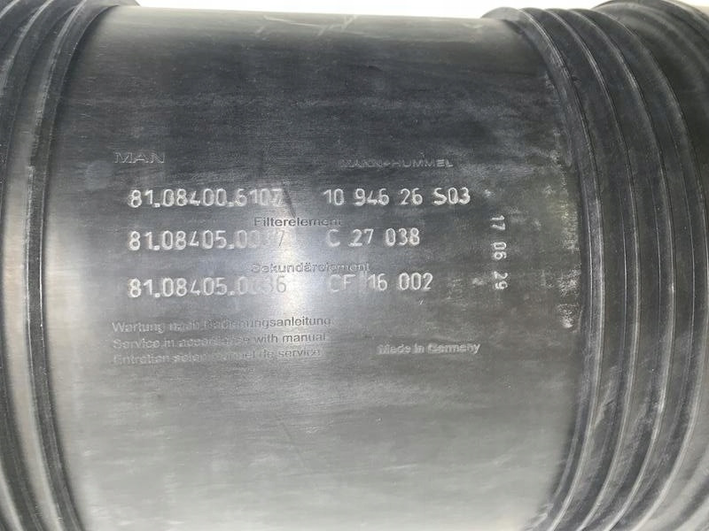 FILTR POWIETRZA OBUDOWA FILTRA MAN TGS TGX EURO 6 - Hava filtresi - Kamyon: fotoğraf 4 FILTR POWIETRZA OBUDOWA FILTRA MAN TGS TGX EURO 6 - Hava filtresi - Kamyon: fotoğraf 4