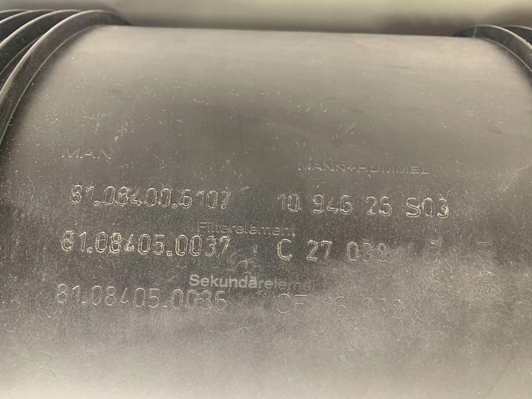 FILTR POWIETRZA OBUDOWA FILTRA MAN TGS TGX EURO 6 - Hava filtresi - Kamyon: fotoğraf 5 FILTR POWIETRZA OBUDOWA FILTRA MAN TGS TGX EURO 6 - Hava filtresi - Kamyon: fotoğraf 5