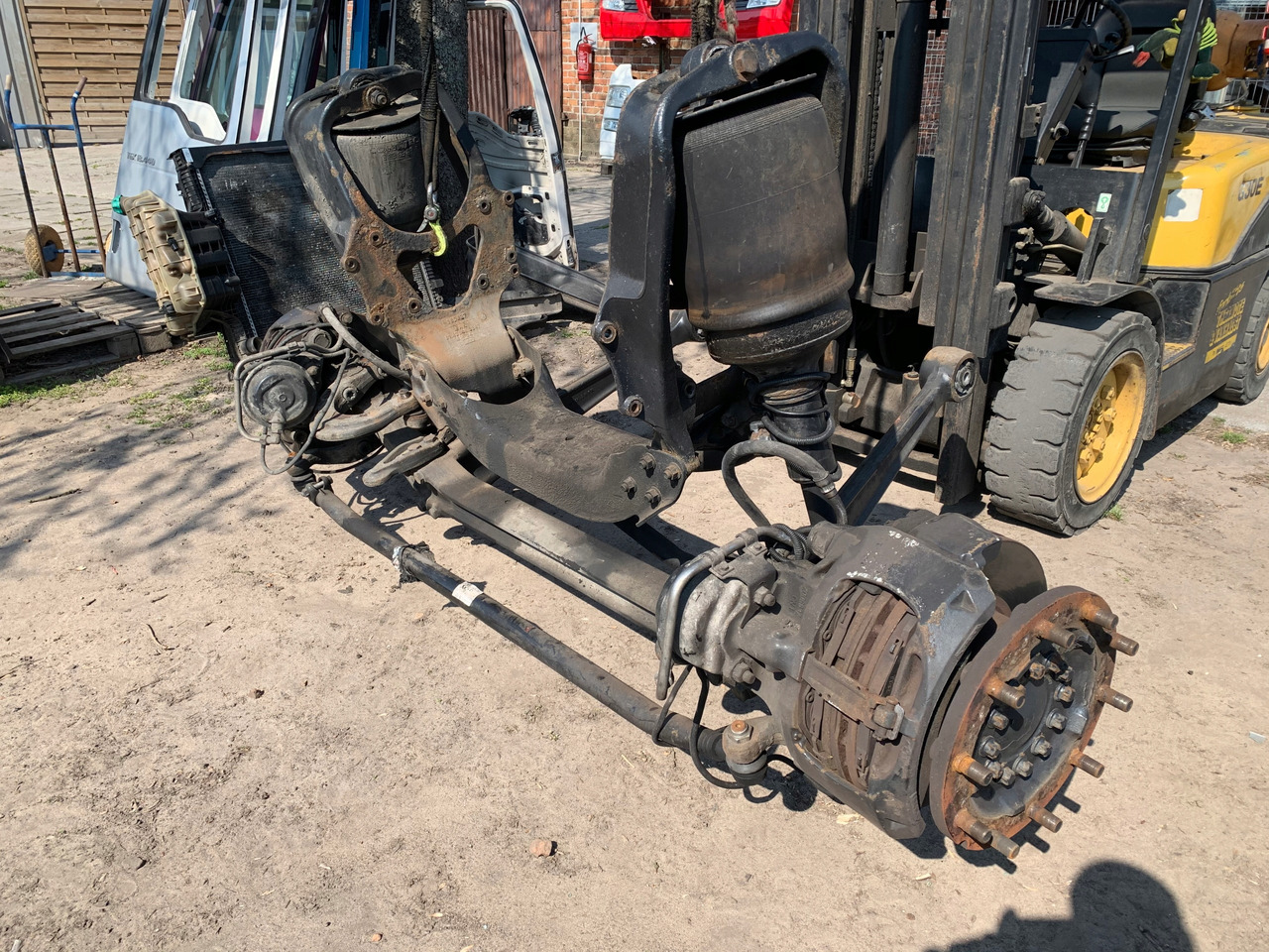 PRZEDNIA OŚ MAN TGX TGS TGA LOWDECK LOW DECK KMPL - Ön aks - Kamyon: fotoğraf 5 PRZEDNIA OŚ MAN TGX TGS TGA LOWDECK LOW DECK KMPL - Ön aks - Kamyon: fotoğraf 5