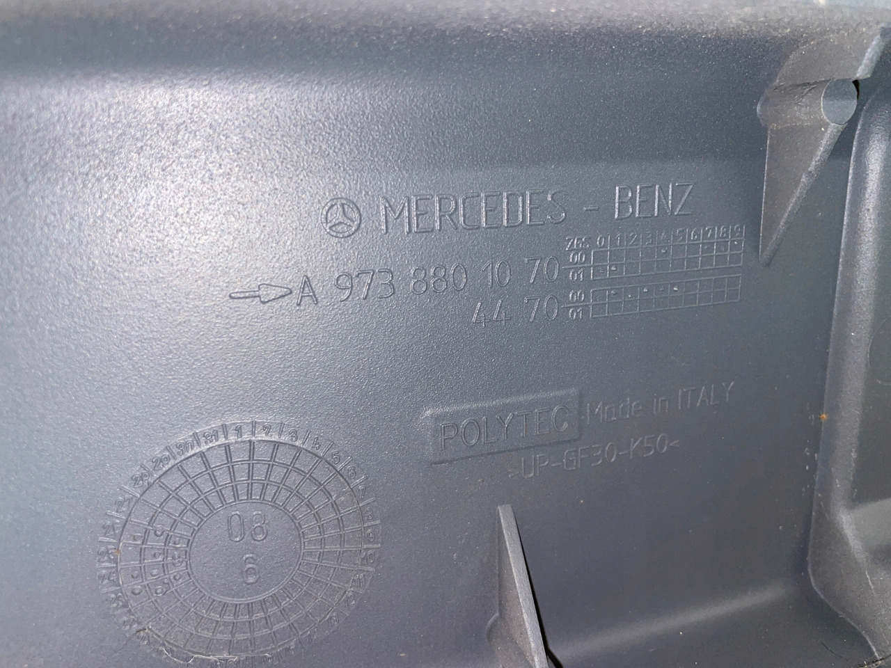 ZDERZAK MERCEDES ATEGO ŚRODEK ZDERZAKA A 97388041070 - Tampon - Kamyon: fotoğraf 3 ZDERZAK MERCEDES ATEGO ŚRODEK ZDERZAKA A 97388041070 - Tampon - Kamyon: fotoğraf 3