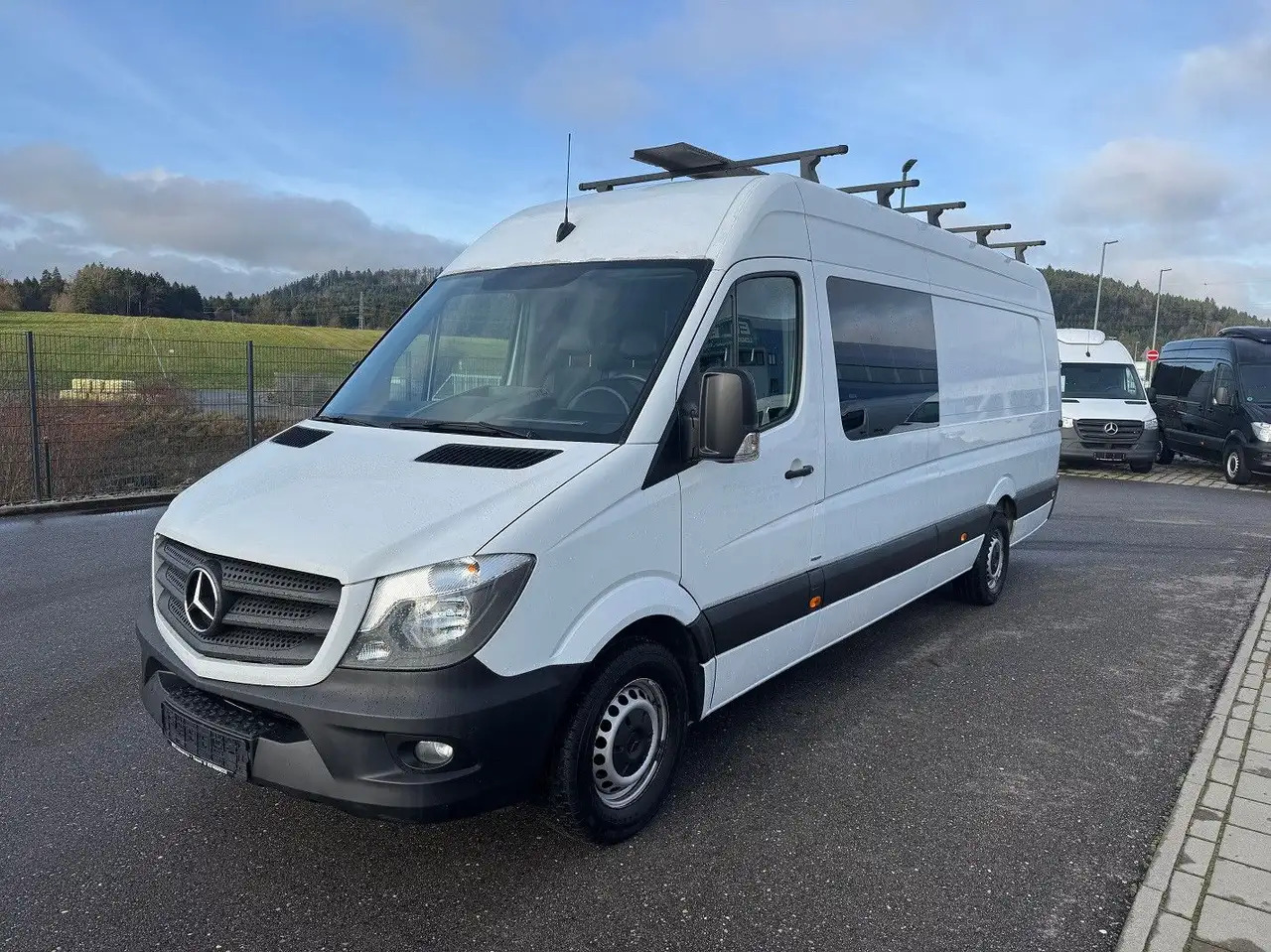 Mercedes-Benz Sprinter 319 CDI Maxi Lang XXL Extralang Mixto - Panelvan, Çift kabin kamyonet: fotoğraf 1 Mercedes-Benz Sprinter 319 CDI Maxi Lang XXL Extralang Mixto - Panelvan, Çift kabin kamyonet: fotoğraf 1