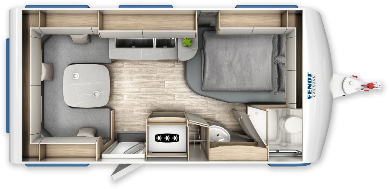 Fendt Bianco Activ 445 SFB Fahrzeug frei konfigurierbar - Çekme karavan: fotoğraf 2 Fendt Bianco Activ 445 SFB Fahrzeug frei konfigurierbar - Çekme karavan: fotoğraf 2